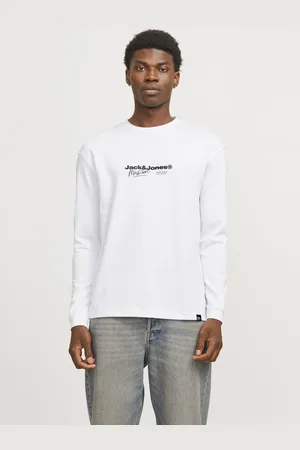 JACK & JONES JACK&JONES - JCOCHARLIE BRANDING TEE LS CREW NECK - Heren - Lange mouwen shirts