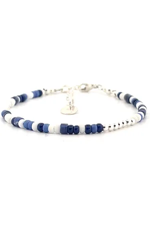 IBIZA MEN MENS JEWELLERY IbizaMen - heren - armband - - wit - 925 zilver - 3mm - verlengstuk 18cm + 4cm