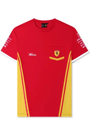 FERRARI Team Track Tee - Red - Men
