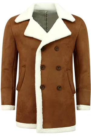TONY BACKER Imitatie Bontjas - Lammy Coat Lang