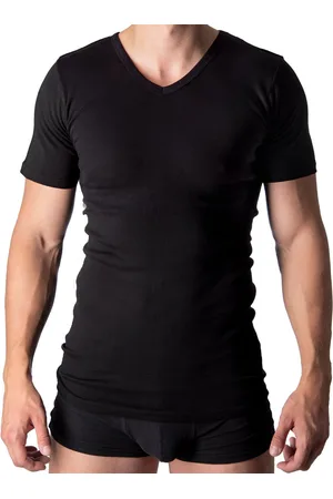 Black Snake Herenhemden met V-hals set van 2 classic