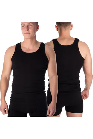 Black Snake 4-delige set heren fijn ribonderhemd classic