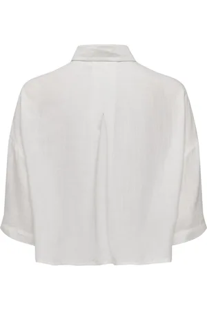 ONLY ONLASTRID LIFE 2/4 CROP SHIRT WVN NOOS - Dames - Blouses