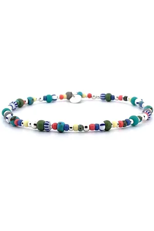 IBIZA MEN MENS JEWELLERY IbizaMen - heren - armband - 925 - color mix - 2-4mm - 21cm