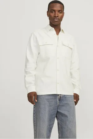 JACK & JONES JACK&JONES - JPRCCRAYMOND SPRING SOLID OVERSHIRT SN - Heren - Overhemden