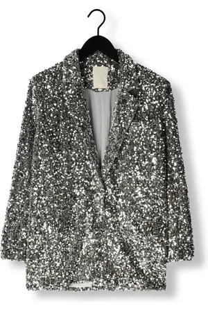 NOTRE-V Nv-christine Glitter Velvet Blazer Blazers Dames - - Maat S