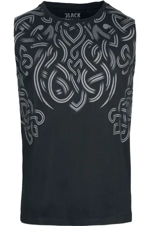 EMP Tanktop met Noors ornamentenprint Mannen - XL