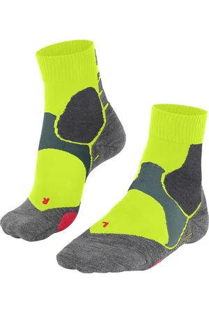 Falke BC3 Fietssokken anti blaren, mountainbiking katoen sportsokken unisex groen - Maat 44-45