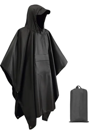 Aum Regenponcho Waterdicht – regenponcho volwassenen – fietsponcho - regenponcho dames - regen poncho -regenponcho fiets Opvouwbaar – Unisex –