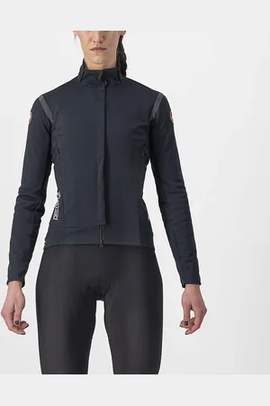 Castelli Windjack sterk waterafstotend Dames - PERFETTO RoS 2 W JACKET LIGHT BLACK BLACK - M