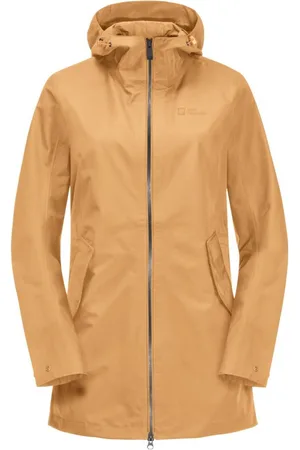Jack Wolfskin Dakar Parka W - Honey yellow - Outdoor Kleding - Jassen - Waterdichte jassen