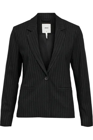 Object Object Lisa L/S Button Blazer Black/Grey