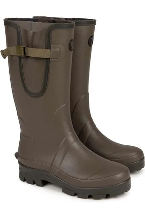 Fox Neoprene Lined Camo/Khaki Laarzen 45 | Vislaarzen