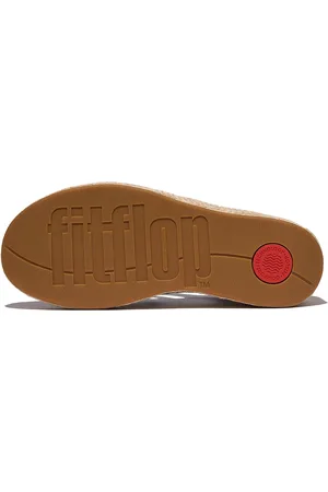 FitFlop Platfforms Espadr. Leather Fisherman Wedge Sandals - Maat 36