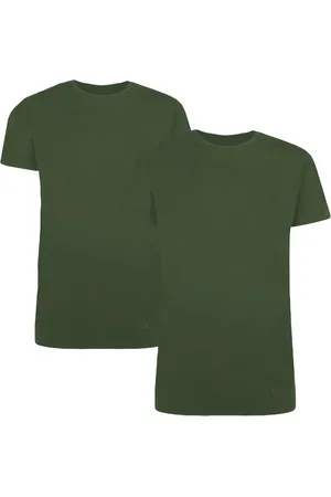 Bamboo Basics Comfortabel & Zijdezacht Ruben - Bamboe T-shirts (Multipack 2 stuks) Heren Ronde Hals - Korte Mouwen - - XXL
