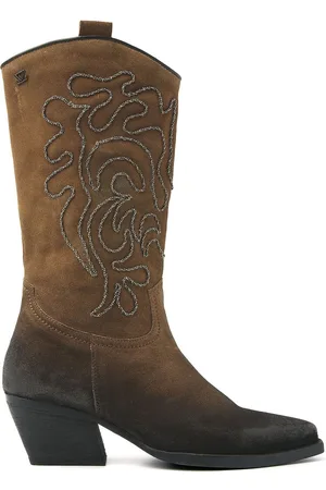 Lazamani Dames Laarzen 85.633 Cognac Maat 42