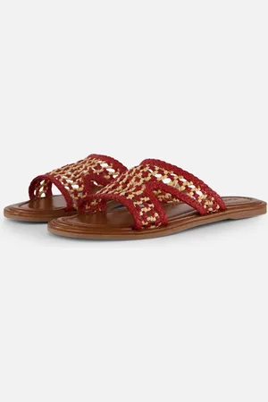 Cellini Raffia Slippers Textiel - Maat 41
