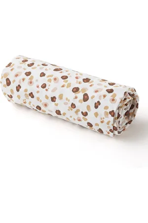Cocoeko LEOPARD katoenen babyhoeslaken