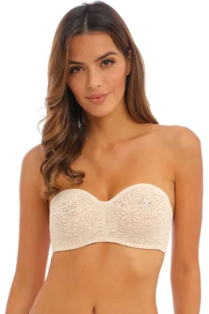 Wacoal Halo Lace Strapless BH Nude 85 E