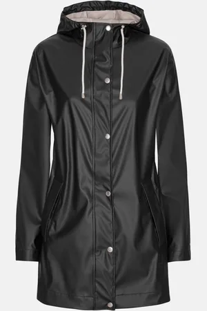 Ilse Jacobsen Hooded Regenjas Dames - Maat S (46)