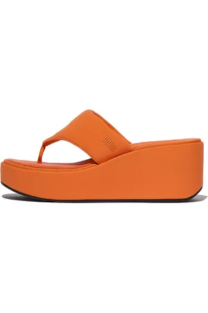 FitFlop Platfforms Wedge Toe-Post Sandals - Maat 36