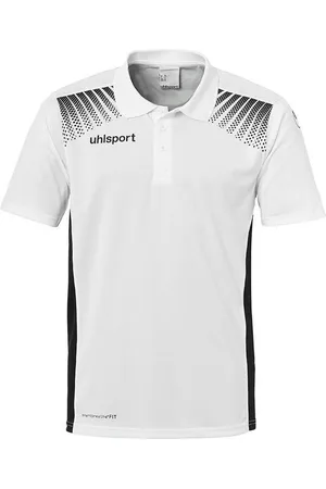 Uhlsport Goal Polo Shirt Wit-Zwart Maat 2XL