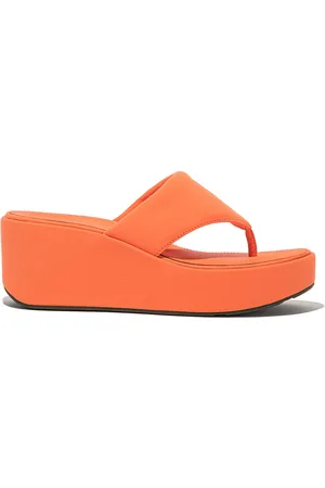 FitFlop Platfforms Wedge Toe-Post Sandals - Maat 39
