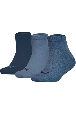 PUMA Sokken Plain Quarter 3P Set van 3