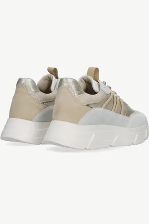 TANGO Dames Sneaker Kady Fat Off White/Gold Multi 41