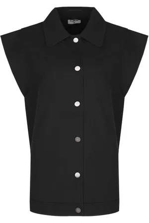 Fluresk Gilet Perry Gilet 25vzf22 001 Black Dames Maat - 40