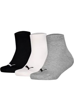PUMA Sokken Plain Quarter 3P Set van 3