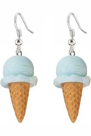 Fako Bijoux® Oorbellen - IJsjes - Hoorntjes