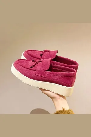 Merkloos Bij Avoir Avoir - Dames Loafers - Dames schoenen - Loafers yacht - Instappers Dames - Moccasins - - Maat 41