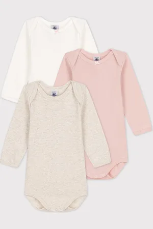 Petit Bateau Set van 3 katoenen body