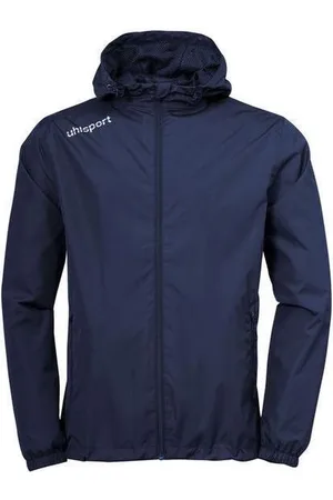 Uhlsport Essential Regenjack Marine-Wit Maat 3XL