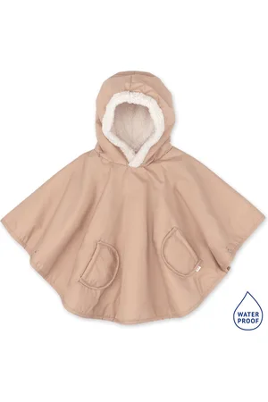 Bemini Reisponcho - 9-36m - Waterproof + teddy - Natural