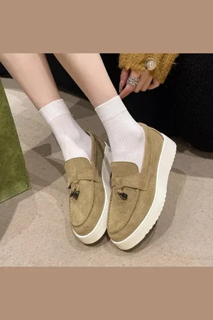 Merkloos Bij Avoir Avoir - Dames Loafers - Dames schoenen - Loafers yacht - Instappers Dames - Moccasins - - Maat 39