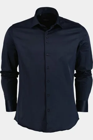 Ferlucci Casual hemd lange mouw Napoli/Navy
