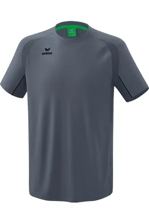 Erima Liga Star Training T-Shirt Heren - Slate Grey / Zwart | Maat: 3XL