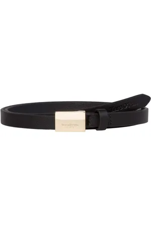 Marc O’ Polo Leren Riem Loris Belt W80 Zwart