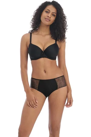 Freya SIGNATURE UW Moulded Spacer Bra Vrouwen Beha - BLACK - Maat 75H