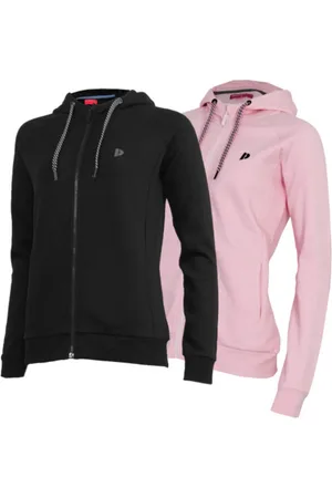 Donnay 2-Pack - Vest met capuchon (Anna) - Sportvest - Dames - (1071) - maat 3XL
