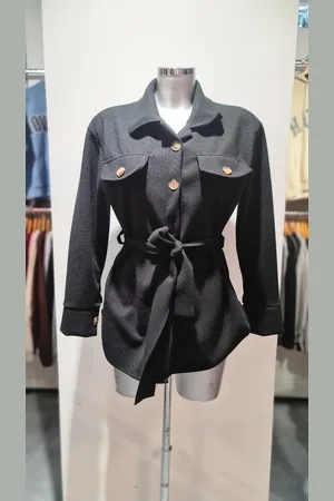 Merkloos Pretty Body | Overshirt - jasje Black | Dames