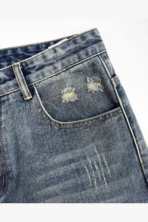 Black Bananas DISTRESSED DENIM SHORTS
