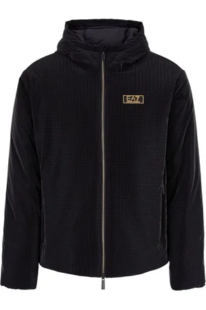 EA7 Gold Label Hooded Jacket Black