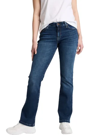 Cross Jeans Dames Jeans LAUREN regular fit Blauw Volwassenen