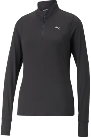 PUMA RUN FAVORITE 1/4 ZIP W Dames Sporttrui - - Maat S