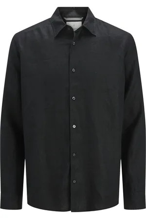 JACK & JONES JACK&JONES - JPRBLALAWRENCE LINEN L/S SHIRT SN - Heren - Overhemden