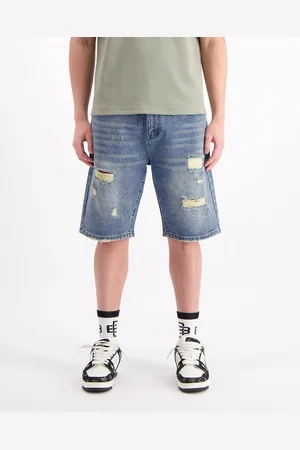 Black Bananas DISTRESSED DENIM SHORTS