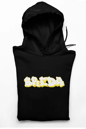 Gildan HEAVY BLEND??? - Breda - Voetbalsupporters Hoodie - Maat XL